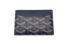 Load image into Gallery viewer, 新品未使用 GOYARD ゴヤール サンシュルピス カードケース ネイビー STSULPPMLTY12CL12X 中古 4c067844
