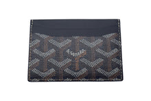 Load image into Gallery viewer, 新品未使用 GOYARD ゴヤール サンシュルピス カードケース ネイビー STSULPPMLTY12CL12X 中古 4c067844