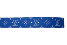 Load image into Gallery viewer, 新品未使用 LouisVuitton ルイヴィトン ベルト LV イニシャル 40MM リバーシブル M8460V ブルー ホワイト 中古 4c067856