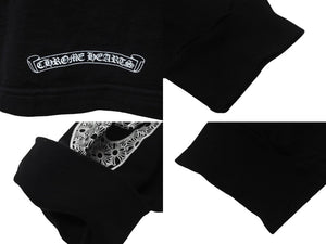 CHROME HEARTS クロムハーツ 長袖シャツ ロンT 2212 304 0226 サイズS コットン ブラック ホワイト 良品 中古 4c067882