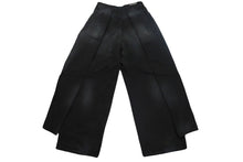 Load image into Gallery viewer, BALENCIAGA バレンシアガ デニムパンツ 23AW DOUBLE TROUSERS 767983 XSサイズ ブラック 美品 中古 4c067885