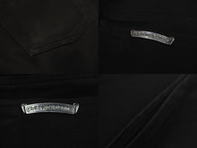 Load image into Gallery viewer, CHROME HEARTS クロムハーツ フレハニー デニムパンツ ホースシューボタン コットン シルバー925 ブラック 美品 中古 4c067887