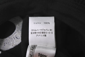 CHROME HEARTS クロムハーツ ビーニー サーマル ニット帽 2238 304 2209 ホースシュー アメリカ製 コットン ブラック 美品 中古 4c067892