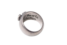 Load image into Gallery viewer, CHROME HEARTS クロムハーツ リング 指輪 ハートインバンド サイズ9号 重量11.0G 1995刻印 シルバー925 美品 中古 4c067925