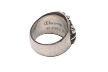 Load image into Gallery viewer, CHROME HEARTS クロムハーツ キーパーリング 指輪 サイズ21号 重量22.8g 1992刻印 シルバー925 美品 中古 4c067926