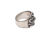 Load image into Gallery viewer, CHROME HEARTS クロムハーツ キーパーリング 指輪 サイズ21号 重量22.8g 1992刻印 シルバー925 美品 中古 4c067926