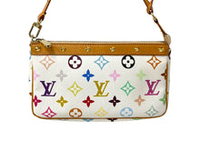 Load image into Gallery viewer, LOUIS VUITTON ルイヴィトン ポシェット アクセソワール アクセサリーポーチ M92649 モノグラム マルチカラー 村上隆 美品 中古 4c067953