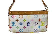 Load image into Gallery viewer, LOUIS VUITTON ルイヴィトン ポシェット アクセソワール アクセサリーポーチ M92649 モノグラム マルチカラー 村上隆 美品 中古 4c067953