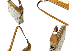 Load image into Gallery viewer, LOUIS VUITTON ルイヴィトン ポシェット アクセソワール アクセサリーポーチ M92649 モノグラム マルチカラー 村上隆 美品 中古 4c067953