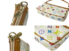Load image into Gallery viewer, LOUIS VUITTON ルイヴィトン ポシェット アクセソワール アクセサリーポーチ M92649 モノグラム マルチカラー 村上隆 美品 中古 4c067953