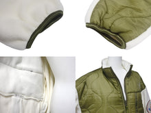 画像をギャラリービューアに読み込む, 極美品 READY MADE レディメイド フリースジャケット 20AW サイズ1 カーキ アイボリー ポリエステル RE-PO-WH-00-00-110 中古 4c067967