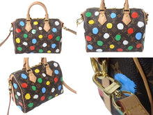 Load image into Gallery viewer, 極美品 LouisVuitton ルイヴィトン 草間彌生 モノグラム スピーディ バンドリエール25 2WAYバッグ マルチカラー M46433 中古 4c067985