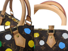Load image into Gallery viewer, 極美品 LouisVuitton ルイヴィトン 草間彌生 モノグラム スピーディ バンドリエール25 2WAYバッグ マルチカラー M46433 中古 4c067985