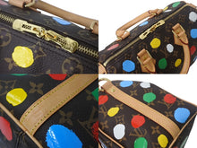 Load image into Gallery viewer, 極美品 LouisVuitton ルイヴィトン 草間彌生 モノグラム スピーディ バンドリエール25 2WAYバッグ マルチカラー M46433 中古 4c067985
