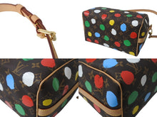 Load image into Gallery viewer, 極美品 LouisVuitton ルイヴィトン 草間彌生 モノグラム スピーディ バンドリエール25 2WAYバッグ マルチカラー M46433 中古 4c067985