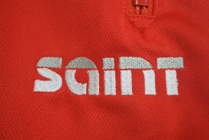 SAINT MICHAEL セントマイケル トラックパンツ SM-YS1-0000-075 サイズL レッド ホワイト ポリエステル 中古 4c067991 