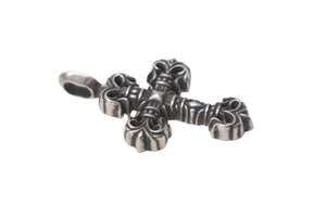 新品未使用 CHROME HEARTS クロムハーツ タイニー フィリグリークロス ペンダント SV925 シルバー 中古 4c068001