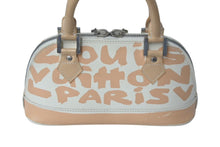 Load image into Gallery viewer, LOUIS VUITTON ルイヴィトン ハンドバッグ モノグラム グラフィティ アルマPM オリゾンタル ベージュ M92178 美品 中古 4c068023