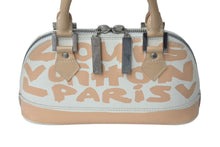 Load image into Gallery viewer, LOUIS VUITTON ルイヴィトン ハンドバッグ モノグラム グラフィティ アルマPM オリゾンタル ベージュ M92178 美品 中古 4c068023