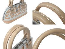 Load image into Gallery viewer, LOUIS VUITTON ルイヴィトン ハンドバッグ モノグラム グラフィティ アルマPM オリゾンタル ベージュ M92178 美品 中古 4c068023