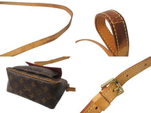 画像をギャラリービューアに読み込む, LOUIS VUITTON ルイヴィトン ショルダーバッグ M51165 ヴィバシテPM ブラウン モノグラム ゴールド金具 中古 4c068028