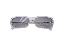 Load image into Gallery viewer, CHANEL シャネル サングラス アイウェア ココマーク イタリア製 プラスチック クリア シルバー サイズ57□17 美品 中古 4c068040