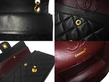 Load image into Gallery viewer, CHANEL シャネル マトラッセ23 チェーンショルダーバッグ 2番台 ラムスキン ゴールド金具 ブラック 美品 中古 4c068084