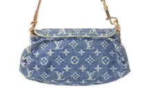 Load image into Gallery viewer, Louis Vuitton ルイヴィトン ミニプリーティ ワンショルダーバッグ ハンドバッグ M95050 モノグラムデニム ブルー 4c068096