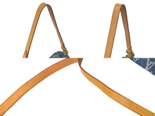 Load image into Gallery viewer, Louis Vuitton ルイヴィトン ミニプリーティ ワンショルダーバッグ ハンドバッグ M95050 モノグラムデニム ブルー 4c068096