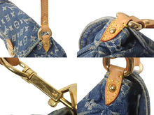 Load image into Gallery viewer, Louis Vuitton ルイヴィトン ミニプリーティ ワンショルダーバッグ ハンドバッグ M95050 モノグラムデニム ブルー 4c068096