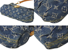 Load image into Gallery viewer, Louis Vuitton ルイヴィトン ミニプリーティ ワンショルダーバッグ ハンドバッグ M95050 モノグラムデニム ブルー 4c068096