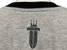 画像をギャラリービューアに読み込む, 未使用 DADA SUPREME ダダ シュプリーム Sword 半袖Ｔシャツ サイズXL グレー ブラック シルバー ラバープリント 中古 4c068108 