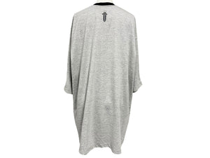 未使用 DADA SUPREME ダダ シュプリーム Sword 半袖Ｔシャツ サイズXL グレー ブラック シルバー ラバープリント 中古 4c068108 