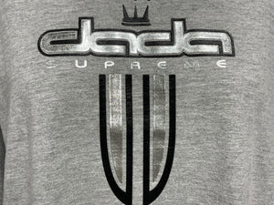 未使用 DADA SUPREME ダダ シュプリーム Sword 半袖Ｔシャツ サイズXL グレー ブラック シルバー ラバープリント 中古 4c068108 