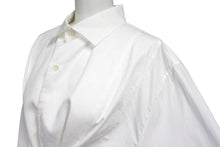 Load image into Gallery viewer, ChristianDior クリスチャンディオール 長袖シャツ BEE ブラウス ドレス イタリア製 コットン ホワイト サイズ36 美品 中古 4c068120
