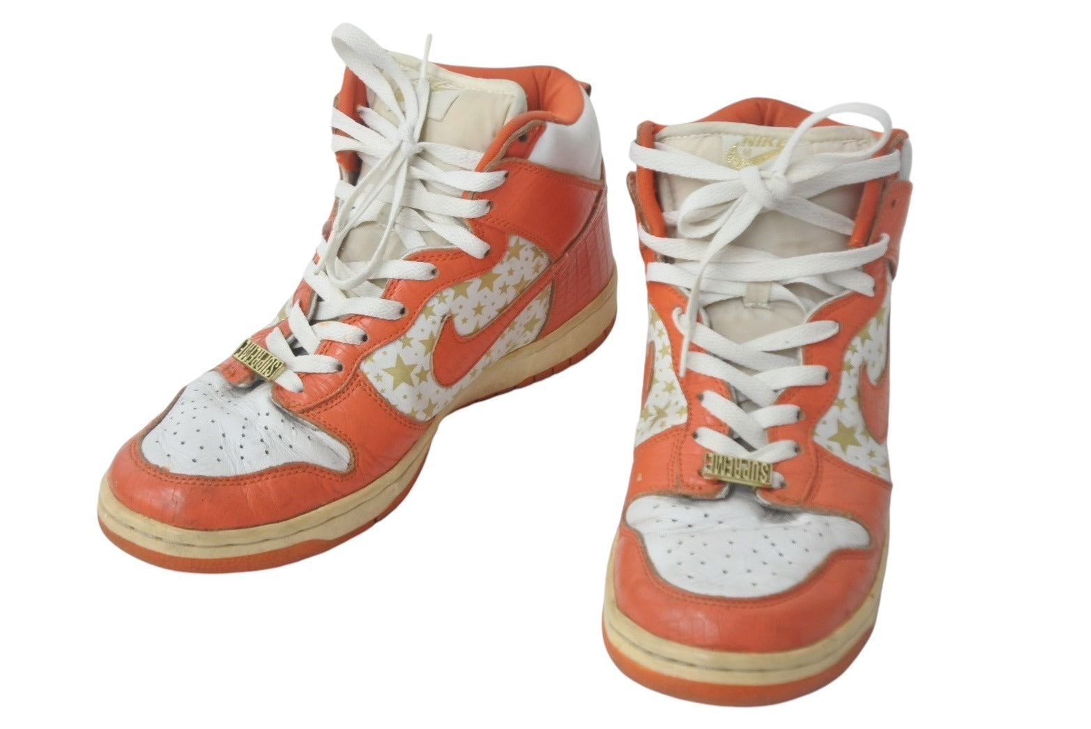 Supreme × Nike SB Dunk High Orange Stars シュプリーム ナイキ Supreme × Nike SB Dunk High Orange Stars シュプリーム ナイキ