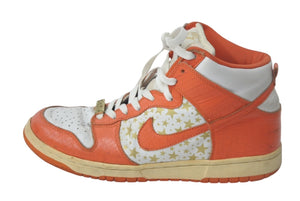 Supreme × Nike SB Dunk High Orange Stars シュプリーム ナイキ ダンク ハイ オレンジ スターズ サイズ27.5cm 307385 181 中古