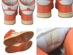 Supreme × Nike SB Dunk High Orange Stars シュプリーム ナイキ ダンク ハイ オレンジ スターズ サイズ27.5cm 307385 181 中古