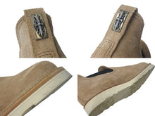 Load image into Gallery viewer, ChromeHearts クロムハーツ WESCO ウエスコ ROMEO ロメオ シルバー装飾サイドゴアブーツ スエード シルバー925 9 良品 中古 4c068126