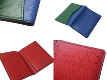 画像をギャラリービューアに読み込む, 極美品 LOUIS VUITTON ルイヴィトン オーガナイザー ドゥ ポッシュ カードケース M68717 エピ レザー マルチカラー 中古 4c068166