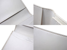 画像をギャラリービューアに読み込む, GOYARD ゴヤール マルゼルブ カードケース パスケース MALESHPMLTY50CL50X ホワイト イエロー ヘリンボーン 美品 中古 4c068210