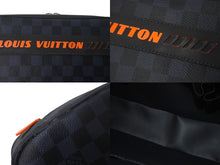 画像をギャラリービューアに読み込む, LOUIS VUITTON ルイヴィトン N60245 トゥルーストワレ GM ダミエコバルト クラッチバッグ ポーチ ネイビー ICチップ 中古 4c068266