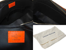 画像をギャラリービューアに読み込む, LOUIS VUITTON ルイヴィトン N60245 トゥルーストワレ GM ダミエコバルト クラッチバッグ ポーチ ネイビー ICチップ 中古 4c068266