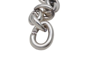 極美品 激レア HERMES エルメス ブレスレット アクロバットGM 17コマ シルバー925 復刻 中古 4c068270