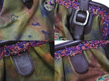 Load image into Gallery viewer, 極美品 CHANEL シャネル エンブロイダリー グラフィティ がま口 ハンドバッグ A92791 ココマーク カーキ 中古 4c068272