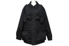 Load image into Gallery viewer, PRADA プラダ Re-Nylon サファリジャケット ブラック サイズ52 SGC553_1WQ8_F0002_S_OOO 美品 中古 4c068275