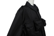 Load image into Gallery viewer, PRADA プラダ Re-Nylon サファリジャケット ブラック サイズ52 SGC553_1WQ8_F0002_S_OOO 美品 中古 4c068275