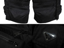 Load image into Gallery viewer, PRADA プラダ Re-Nylon サファリジャケット ブラック サイズ52 SGC553_1WQ8_F0002_S_OOO 美品 中古 4c068275