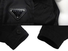 Load image into Gallery viewer, PRADA プラダ Re-Nylon サファリジャケット ブラック サイズ52 SGC553_1WQ8_F0002_S_OOO 美品 中古 4c068275