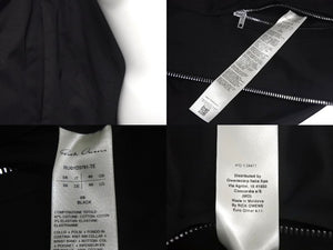 Rick Owens リックオウエンス バウハウス ボンバージャケット RU01D3791 サイズ46 ブラック コットン 24SS 美品 中古 4c068276